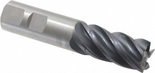 Kennametal 4046403 Corner Radius End Mill: 0.9843" Dia, 1.7717" LOC, 0.0295" Radius, 5 Flutes, Solid Carbide Image