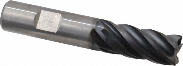 Kennametal 4048731 Corner Radius End Mill: 5/8" Dia, 1-1/4" LOC, 0.03" Radius, 5 Flutes, Solid Carbide Image