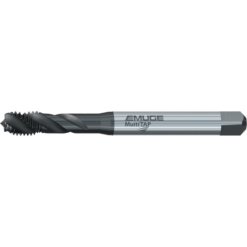 Mimosa 0316-B6、0319N03、0315M6、0717005 Emuge - Spiral Flute Tap: M6x1, Metric Coarse, 3 Flute, Modified