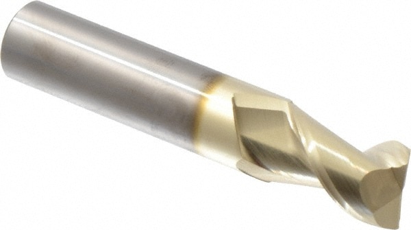 Accupro 250MM07874C5 Square End Mill: 0.7874 Dia, 1.2598 LOC, 2 Flutes, Solid Carbide 