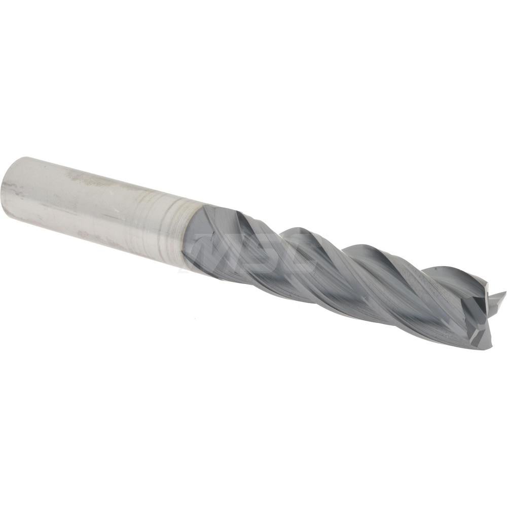 Accupro 446L5000SQC11 Square End Mill: 1/2 Dia, 2 LOC, 1/2 Shank Dia, 4 OAL, 4 Flutes, Solid Carbide Image