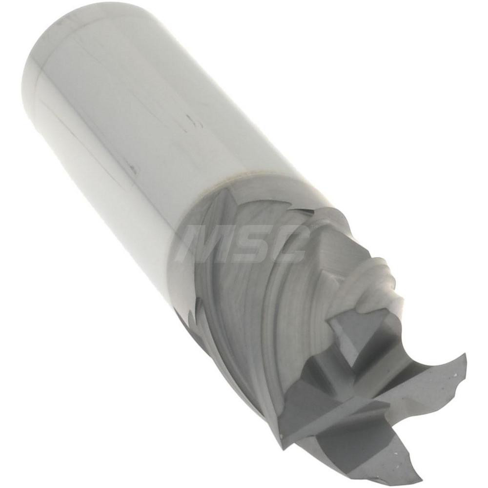 Accupro Square End Mill 3/8" Dia, 1/2" LOC, 4 Flute, Solid Carbide