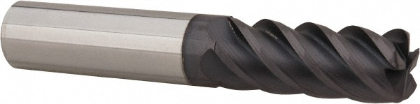 Accupro 5455000060C11 Corner Radius End Mill: 1/2" Dia, 1-1/4" LOC, 0.06" Radius, 5 Flutes, Solid Carbide Image