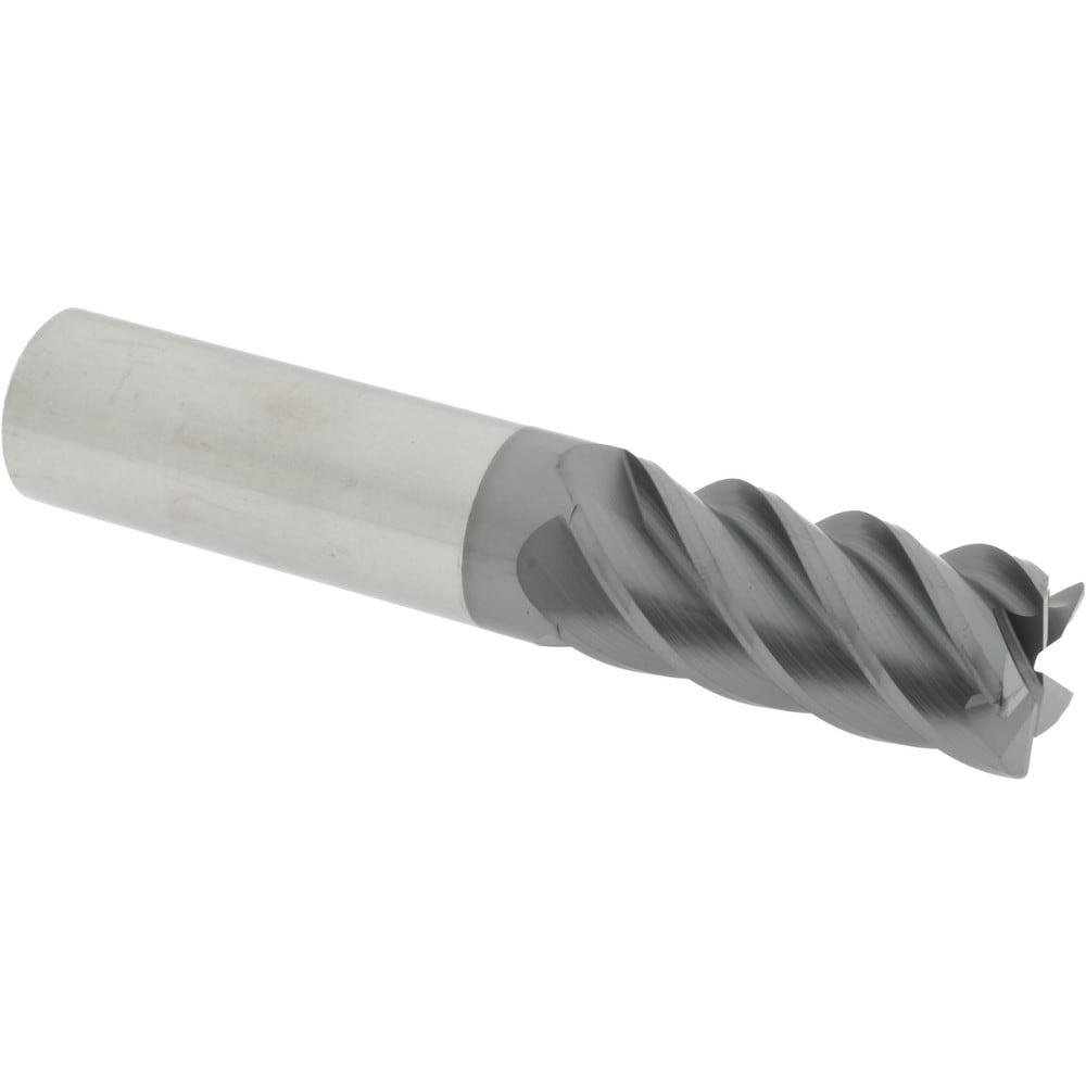 Accupro 5457500030C11 Corner Radius End Mill: 3/4" Dia, 1-5/8" LOC, 0.03" Radius, 5 Flutes, Solid Carbide Image