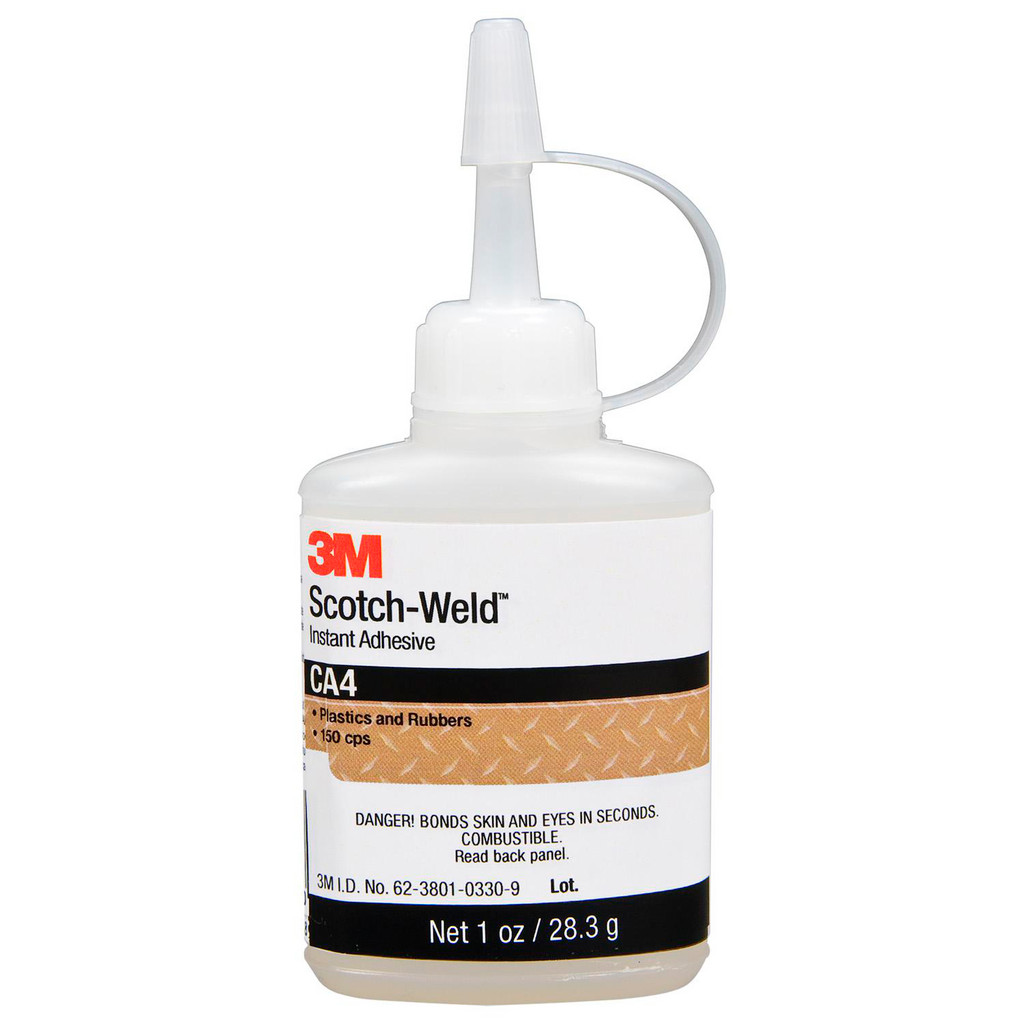 3M Scotch-Weld Scotch-Weld™"stant Adhesive CA40, Clear, 1 fl oz | Part #00021200742903