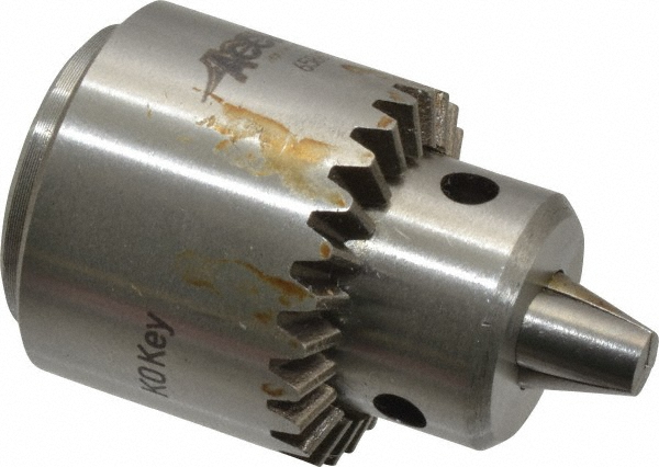 Accupro - JT0, 1/64 to 5/32" Capacity, Tapered Mount Drill Chuck ...