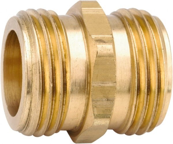 Connector Anderson Metals Brass Garden Hose Fitting 3//4 Barb x 3//4 Male Hose