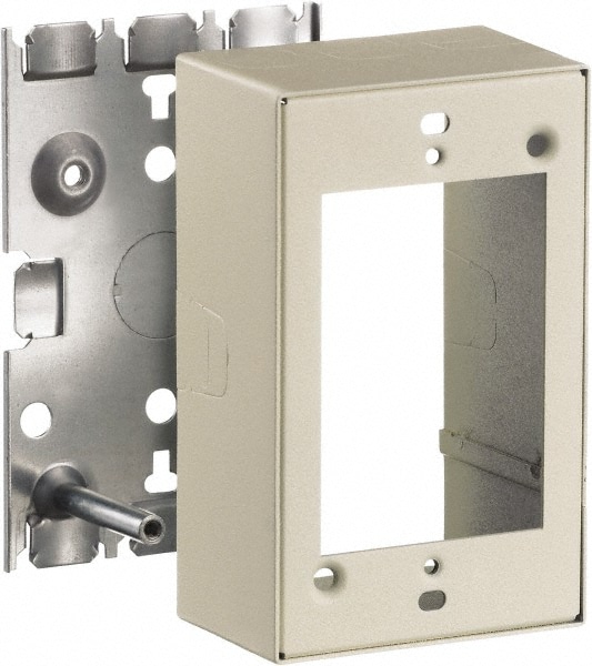 Hubbell Wiring Device-Kellems HBL5751AIV 2.82 Inch Long x 1-3/4 Inch Wide x 4.54 Inch High, Rectangular Raceway Box Image