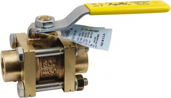 Conbraco 82LF10601 Full Port Manual Ball Valve: 1-1/4" Pipe, Full Port 