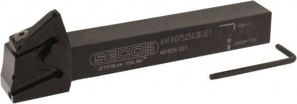 Seco 2823300 0.256" Max Depth, 0.031" to 0.118" Width, External Right Hand Indexable Grooving Toolholder Image