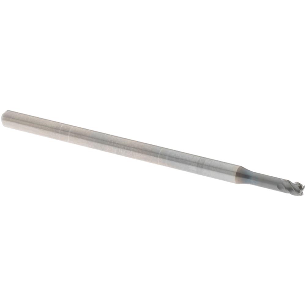 OSG 447100311 Corner Radius End Mill: 0.0938" Dia, 3/32" LOC, 0.01" Radius, 4 Flutes, Solid Carbide Image