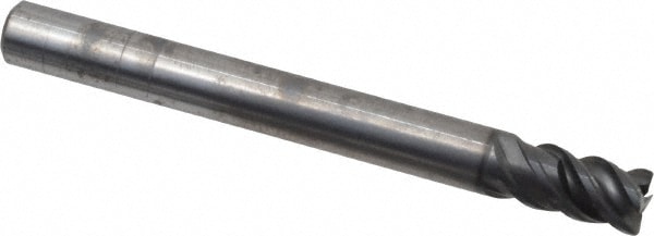 Seco 2711335 Corner Radius End Mill: 1/4" Dia, 1/2" LOC, 0.015" Radius, 4 Flutes, Solid Carbide Image