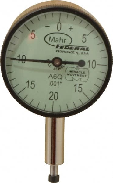 Dial Test Indicator Swl Hd 0 to 0.020 in Mahr-Federal Inc 