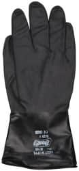 Showa 874R-11 Chemical Resistant Gloves: 2X-Large, 14 mil Thick, Butyl, Unsupported 
