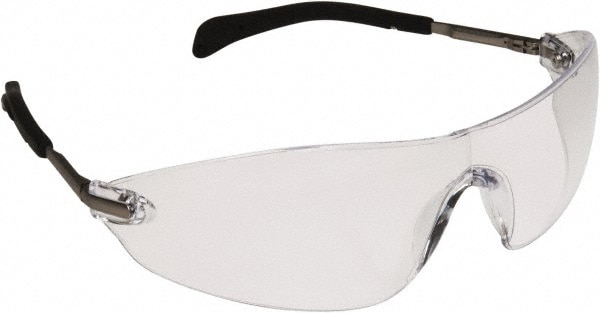 Safety Glass: Scratch-Resistant, Clear Lenses, Frameless, UV Protection