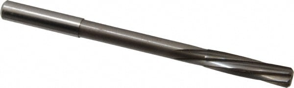 Magafor 88860007940 Chucking Reamer: 0.3126" Dia, 4-5/8" OAL, 1-19/64" Flute Length, Straight Shank, Solid Carbide Image