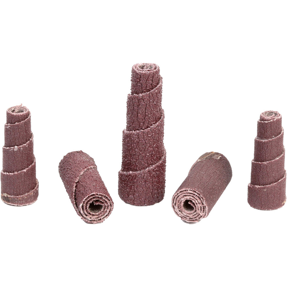 Straight Cartridge Roll: 3/16" Dia, 320 Grit, Aluminum Oxide