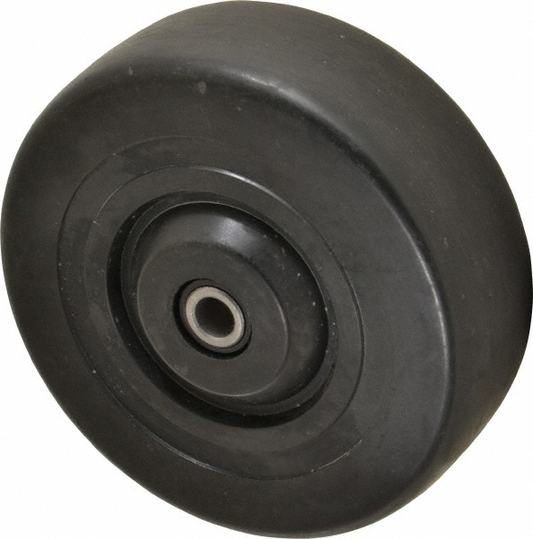 Albion 4" Diam x 15/16" Wide, Hard Rubber Caster Wheel 66043621