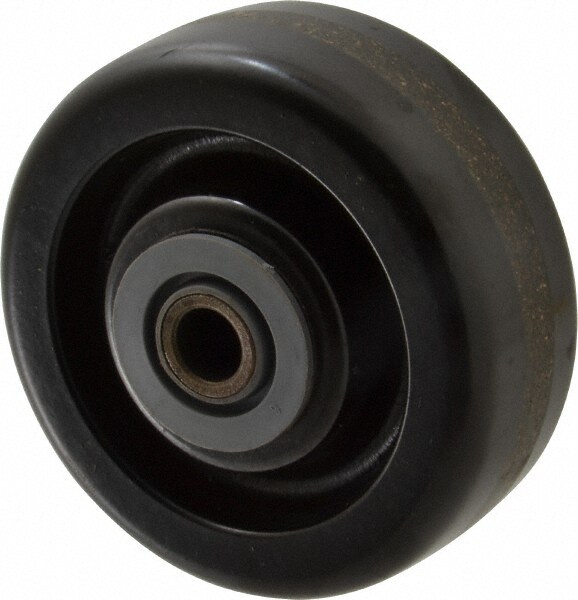 Albion - 4 Inch Diameter x 1-5/8 Inch Wide, Hard Rubber Caster Wheel ...