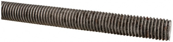 Made in USA 1136 Threaded Rod: 5/8-11, 6 Long, Low Carbon Steel Image