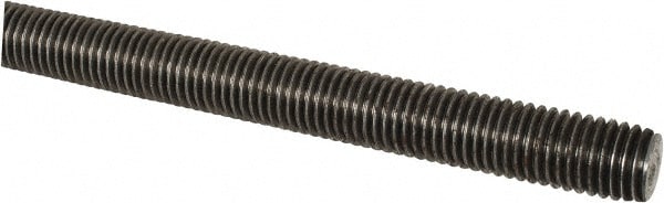 Made in USA 1156 Threaded Rod: 7/8-9, 6 Long, Low Carbon Steel Image