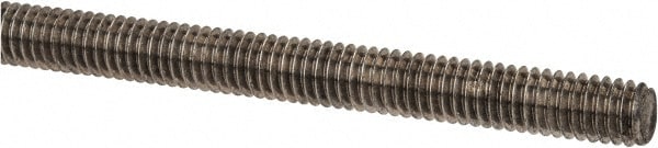 Made in USA 45513 Threaded Rod: 5/16-18, 6 Long, Stainless Steel, Grade 304 (18-8) Image