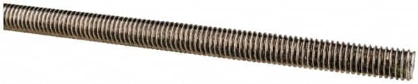 Threaded Rod,SS,1 ft L,18-8 Grade,PK27 