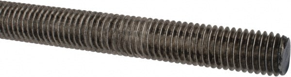 Made in USA 9136 Threaded Rod: 5/8-11, 6 Long, Stainless Steel, Grade 304 (18-8) Image