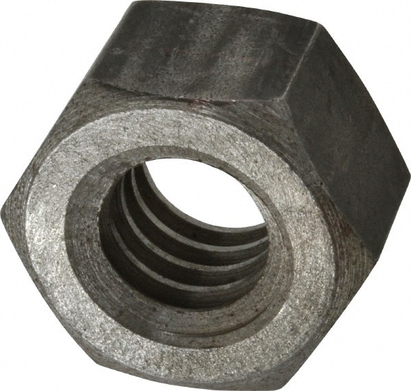 Left Hand Hex Nut: 7/8" x 6", Steel