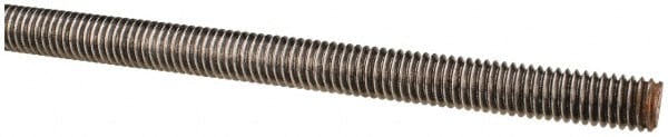 Value Collection 5096 Threaded Rod: 3/8-16, 6 Long, Alloy Steel, Grade B7 Image