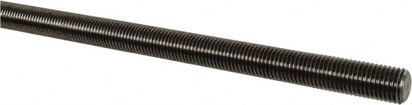 Value Collection 5166 Threaded Rod: 1-8, 6 Long, Alloy Steel, Grade B7 Image