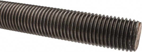 Value Collection 5186 Threaded Rod: 1-1/4-7, 6 Long, Alloy Steel, Grade B7 Image