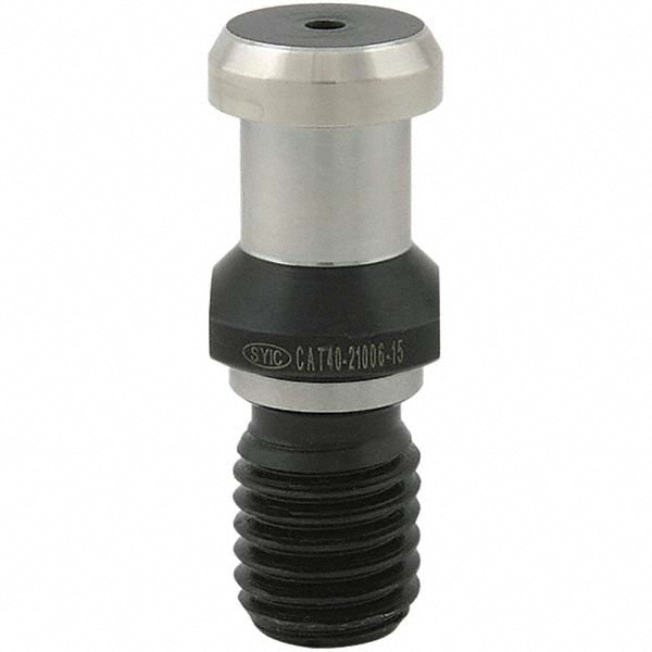 Techniks 21006-15C Retention Knob: CAT40, 5/8-11 Thread, 15 ° Angle Radius, 0.75" Knob Dia 