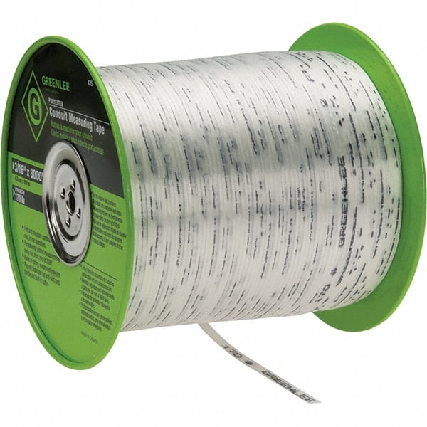 Greenlee 435 3,000 Ft. Long, Polyester Measuring Tape 