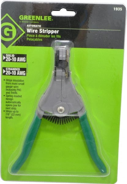 Greenlee 37600 Wire Stripper: 20 AWG to 10 AWG Max Capacity 