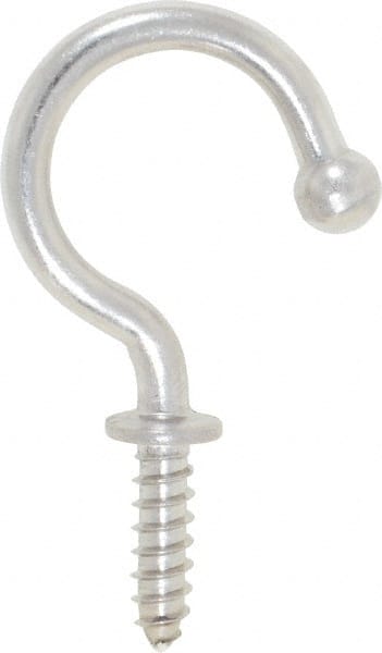 Sugatsune - Storage Hook: Screw Mount, 1-5/32 Projection, 11 lb Load  Capacity, Stainless Steel