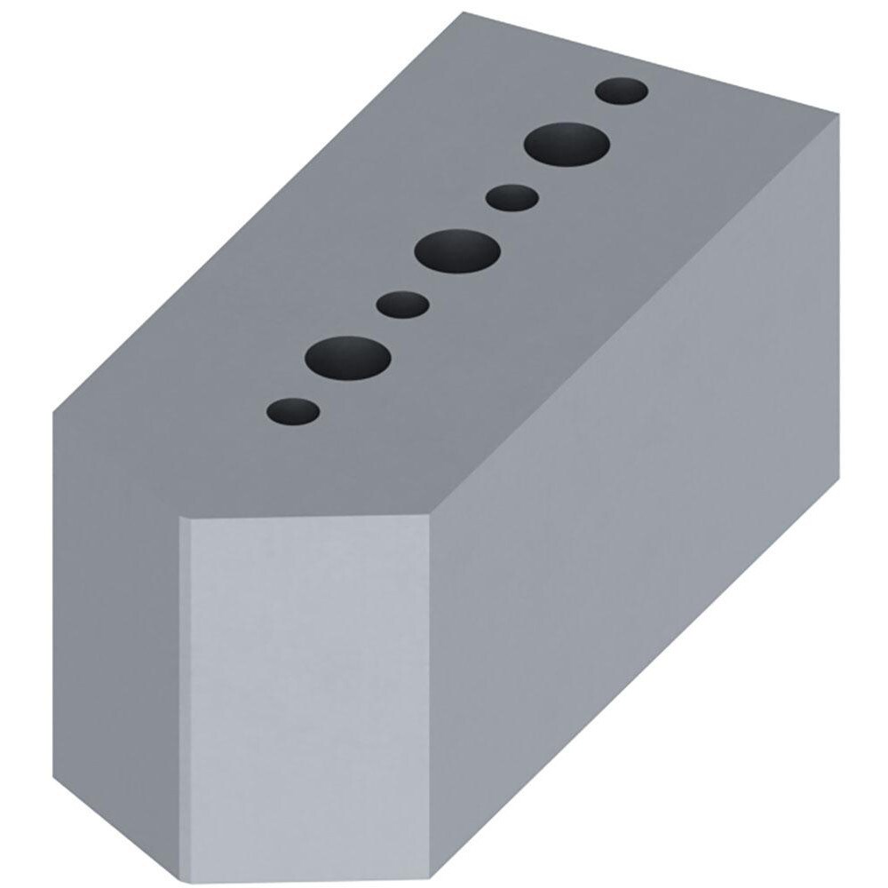 Soft Lathe Chuck Jaw: 5.75" Max Capacity, Northfield