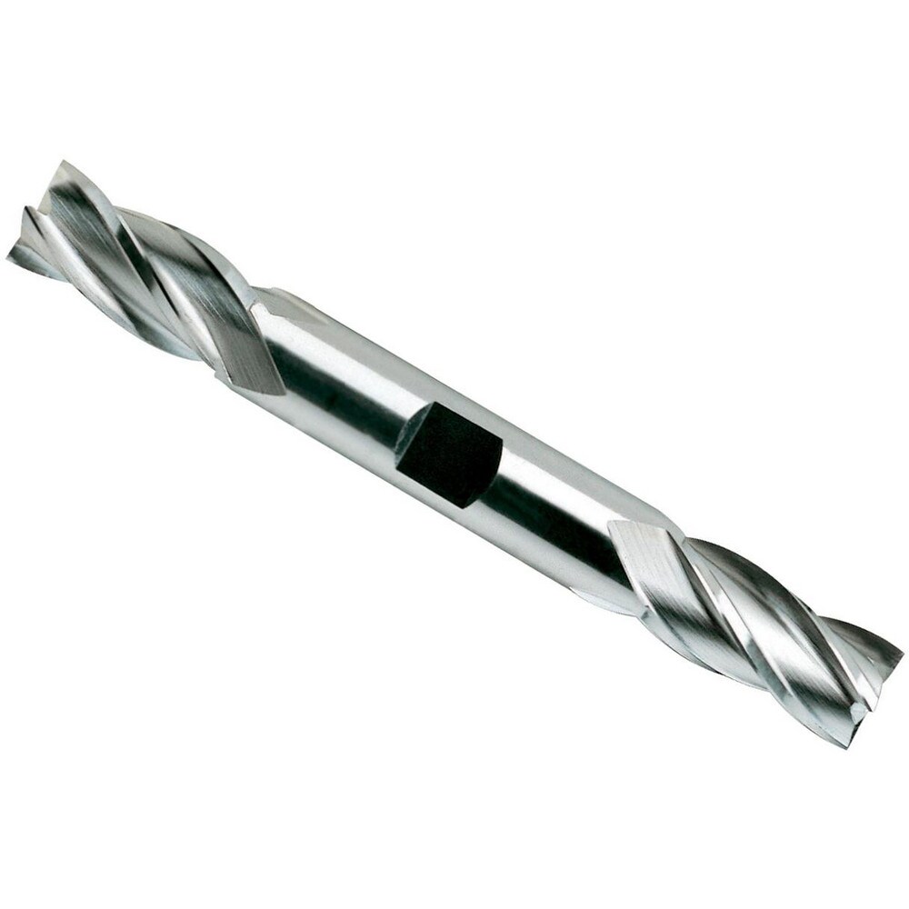 Square End Mill: 3/8" Dia, 3/4" LOC, 4 Flutes, Solid Carbide