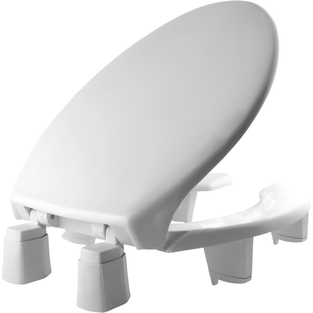 Bemis - Toilet Seats: Type: Open, Lift; Style: Elongated; Material ...