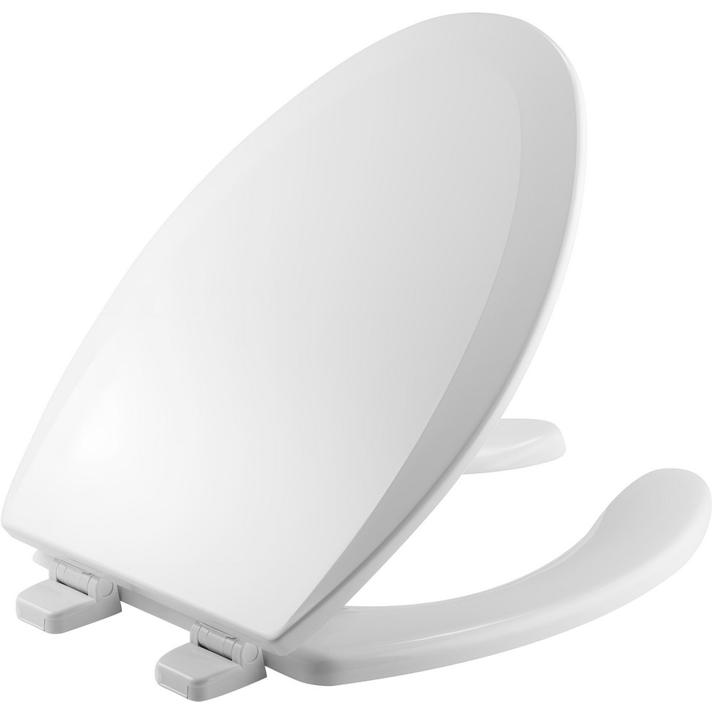 Bemis Toilet Seats; Type Standard, Open; Style Elongated; Material