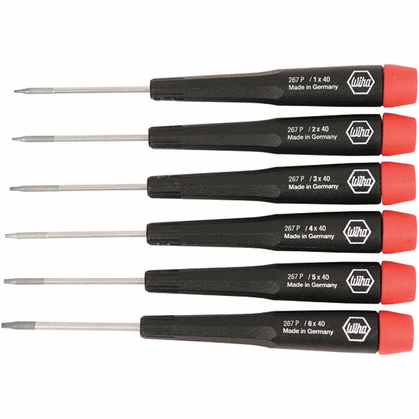 Wiha 6 Piece Pentalobe Screwdriver Set - | Part #26794