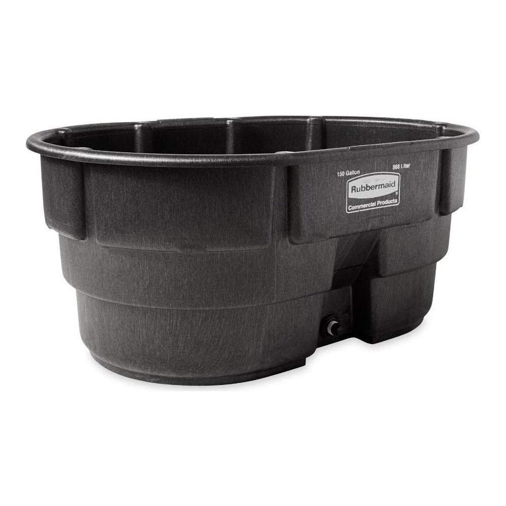 Rubbermaid Stock Tank, 150 Gal, Structural Foam Livestock/Farm/Ag