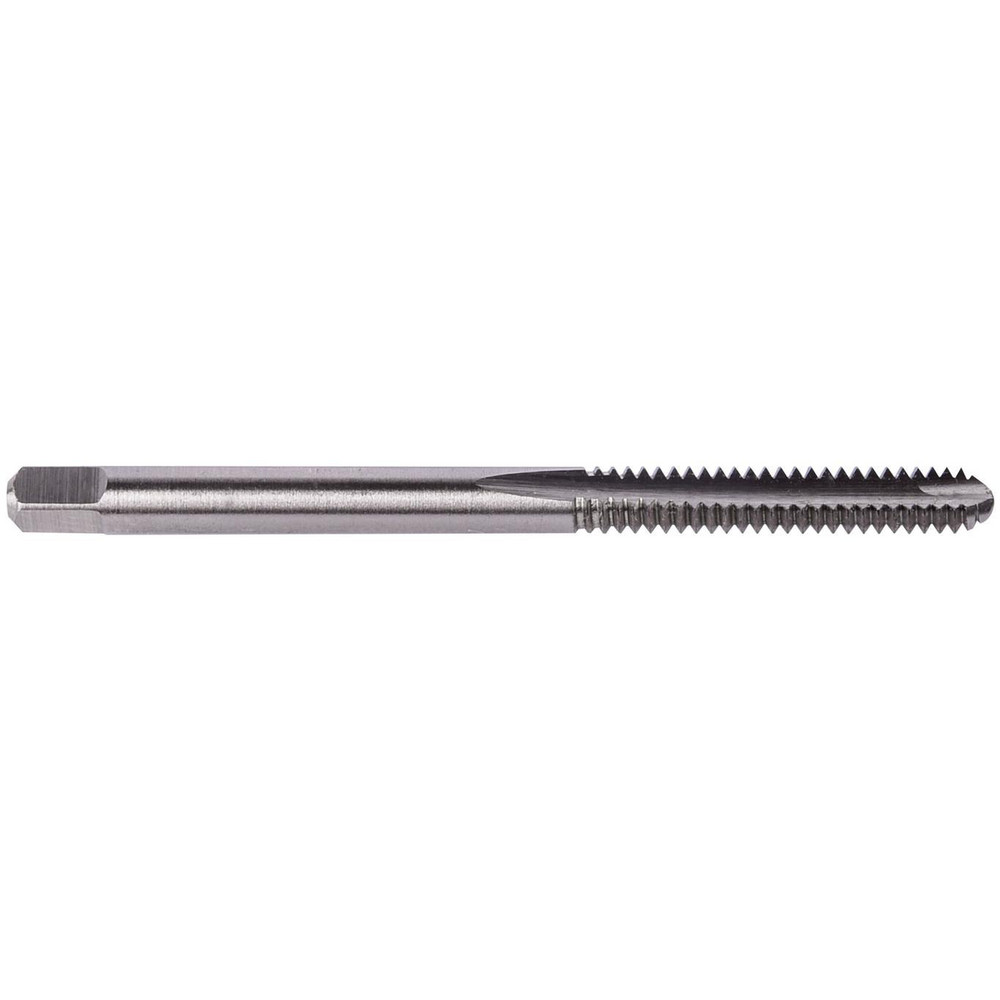 Spiral Point Tap: #8-32 UNC, 2 Flutes, Plug Chamfer, 3B Class of Fit, High-Speed Steel, Bright/Uncoated