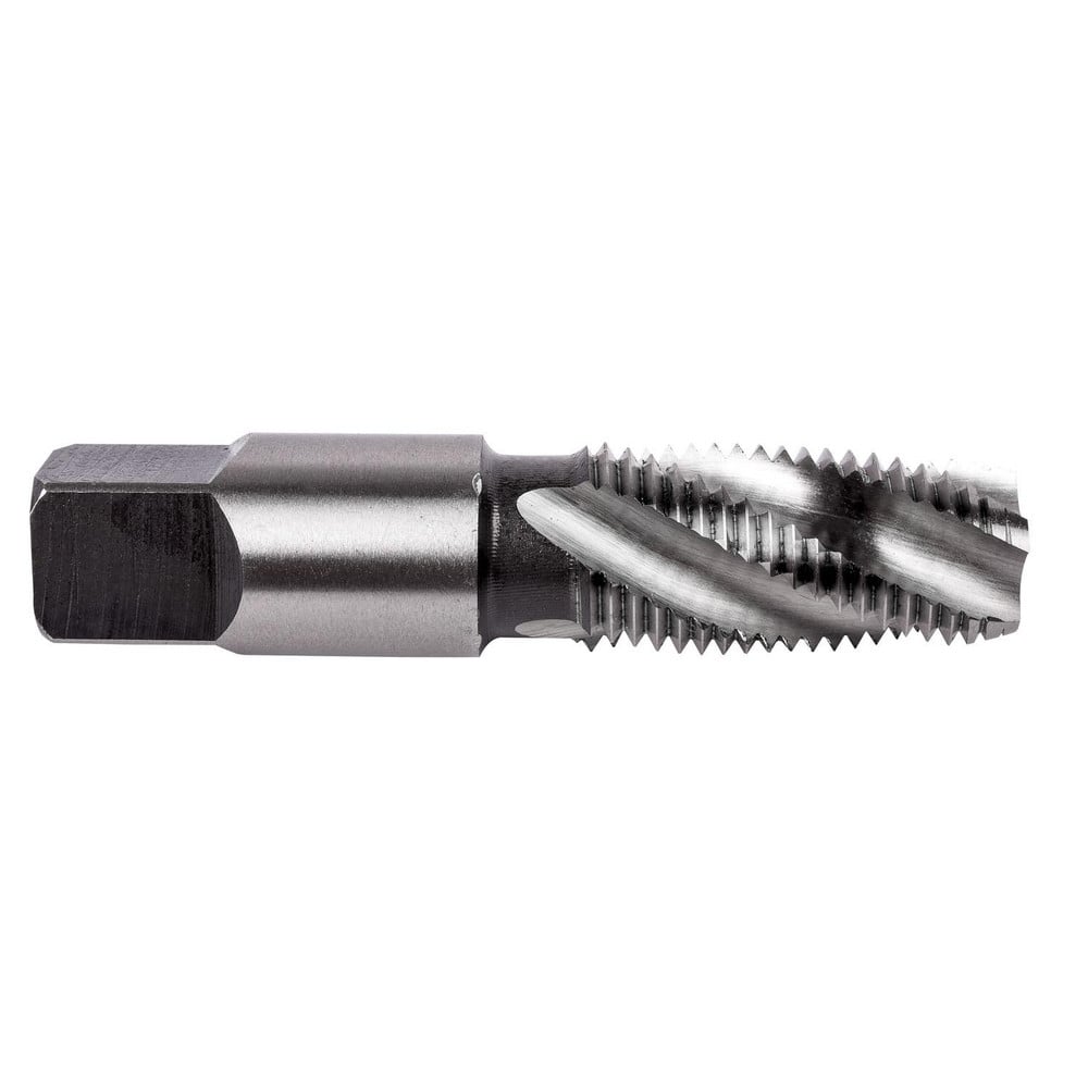 Union Butterfield 1580 Round Shank With Square End Bright Finish #1-64 Thread Size H2 Tolerance Bottoming Chamfer UNC Uncoated High-Speed Steel Thread Forming Flute Tap 