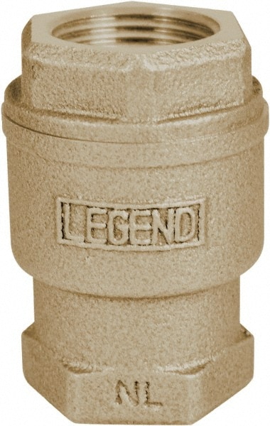 Legend Valve 105-446NL Check Valve: 1-1/4" Pipe Image