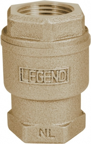 Legend Valve 105-443NL Check Valve: 1/2" Pipe Image