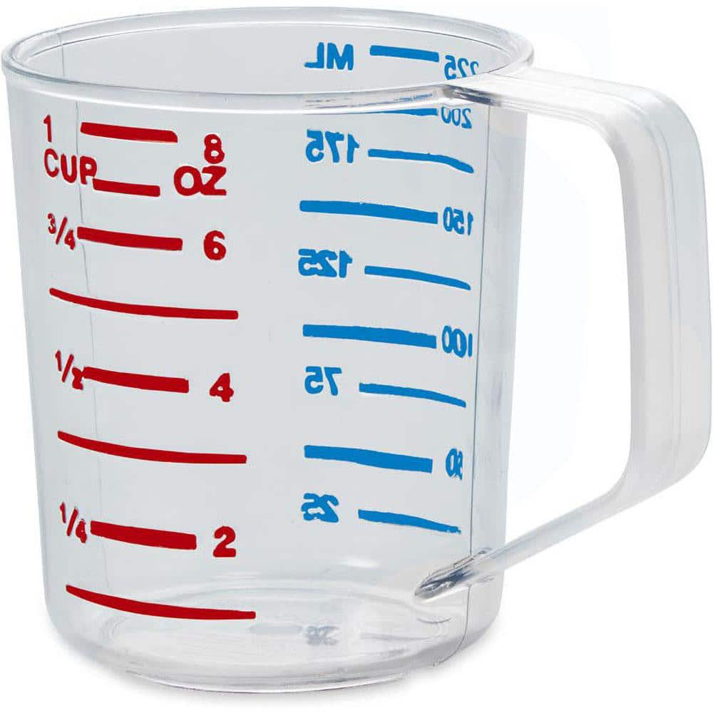 Rubbermaid - 0.25 Quart Polycarbonate Measuring Cup - 66412958 - MSC  Industrial Supply