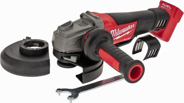 Milwaukee Tool 4 1 2 5 Wheel Diam 8 500 Rpm Cordless Angle Disc Grinder 66416975 Msc Industrial Supply