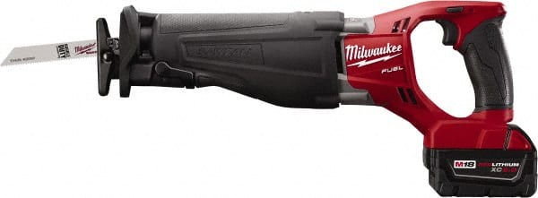 Milwaukee Tool - 18V, 0 to 3,000 SPM, Cordless Reciprocating Saw
