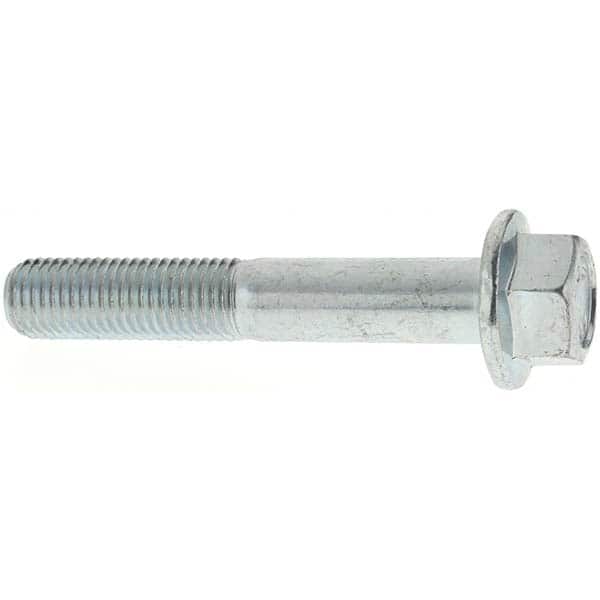 Value Collection - Smooth Flange Bolt: M10 x 1.5 Metric, 60 mm Length ...